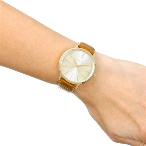 michael kors watch mk2496|Michael Kors Jaryn Quartz Gold Dial Brown Leather Strap Watch .